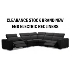 ACCENT V2 KING SIZE CORNER LOUNGE IN FULL GENUINE THICK LEATHER (BRAND NEW)